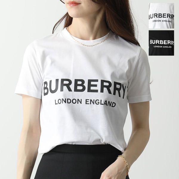 BURBERRY バーバリー Tシャツ T-shirt 8008894 8011651 レディース クルーネック ロゴ コットン 半袖 カラー2色