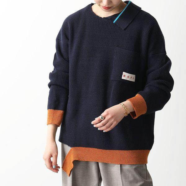 MARNI マルニ ニット GCMG0246Q0 UFC316 レディース ダメージ MARNI マルニ ニット GCMG0246Q0 UFC316 レディース ダメージ