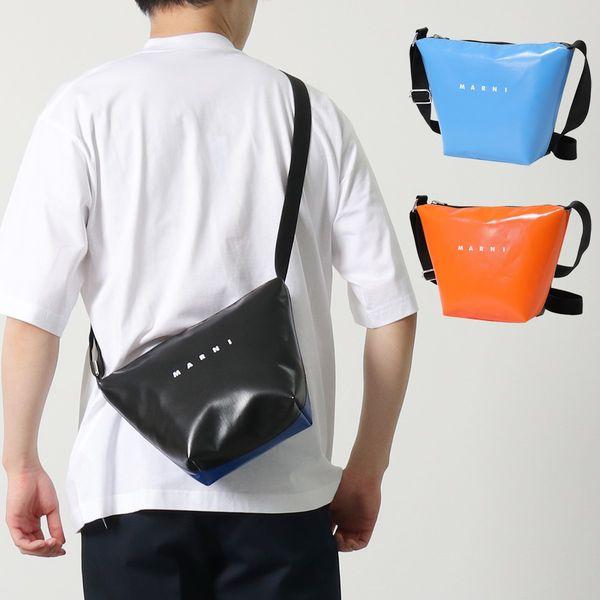 MARNI マルニ ショルダーバッグ SBMQ0054A0 P3572 メンズ PVC クロス 