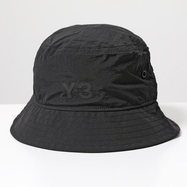 Y-3 ワイスリー バケットハット HD3308 Y-3 CLASSIC BUCKET HAT メンズ ロゴ メッシュ ハット 帽子 BLACK
