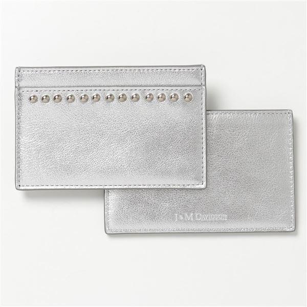 J&M Davidson DAVIDSON カードケース FLAT CREDIT CARD CASE WITH 