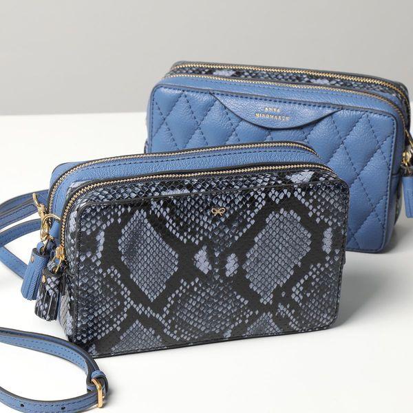 ANYA HINDMARCH アニヤハインドマーチ ショルダーバッグ Double Zip 