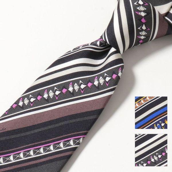 EMILIO PUCCI（エミリオプッチ） ネクタイ JI788 メンズ イタリア製