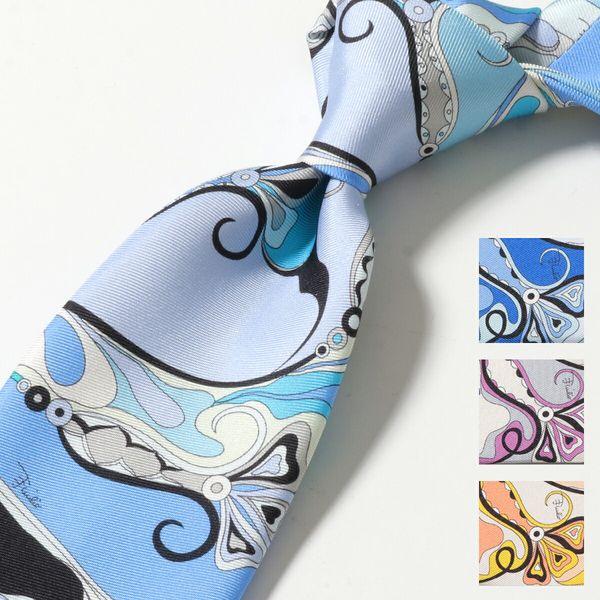 EMILIO PUCCI エミリオプッチ ネクタイ JI784 メンズ イタリア製 EMILIO PUCCI エミリオプッチ ネクタイ JI784 メンズ イタリア製
