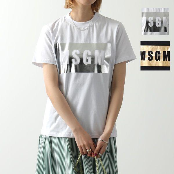 MSGM エムエスジーエム Tシャツ 3241MDM520M レディース 半袖 ボックス 