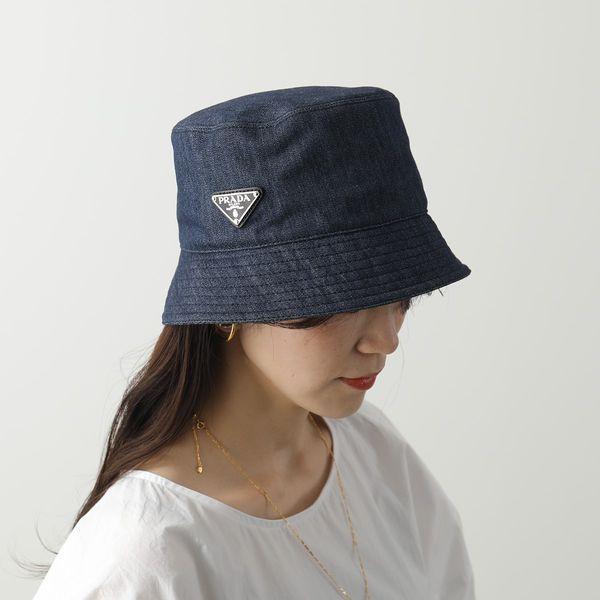 PRADA プラダ バケットハット 2HC137 AJ6 レディース デニム PRADA プラダ バケットハット 2HC137 AJ6 レディース デニム