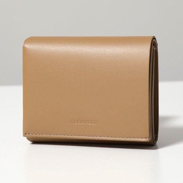 JIL SANDER ジルサンダー 三つ折り財布 ORIGAMI WALLET JSMU840112 MNSS00008N メンズ レザー ミニ財布  210