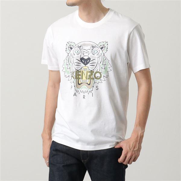 KENZO ケンゾー Tシャツ Tiger 5TS0204YL メンズ 半袖 コットン タイガー プリント ロゴ クルーネック カットソー 01B KENZO ケンゾー Tシャツ Tiger 5TS0204YL メンズ 半袖 コットン タイガー プリント ロゴ クルーネック カットソー 01B