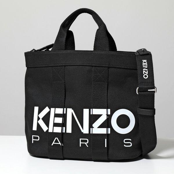 KENZO ケンゾー ショルダーバッグ 2SA910 F01 レディース トートバッグ ハンドバッグ コットン ロゴ クロスボディ 鞄 99