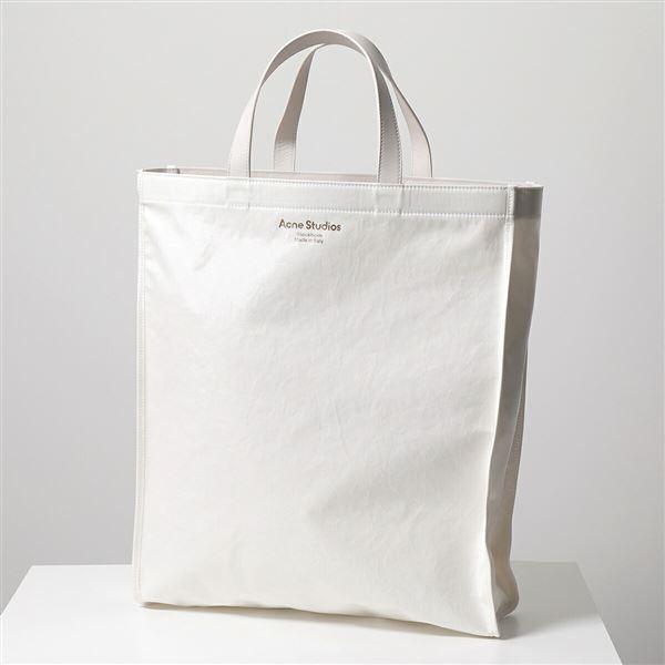 Acne Studios アクネストゥディオズ トートバッグ C10102 FN-UX-BAGS000065 レディース シャイニー 鞄 WHITE