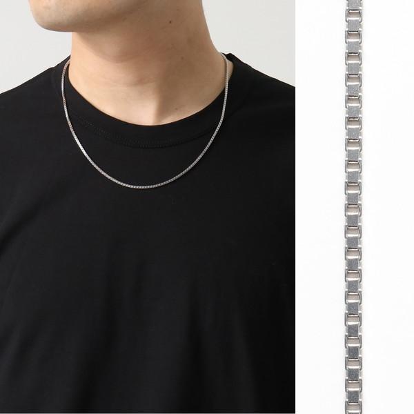 TOM WOOD TOMWOOD トムウッド ネックレス Square Chain 20.5inch TOM WOOD TOMWOOD トムウッド ネックレス Square Chain 20.5inch
