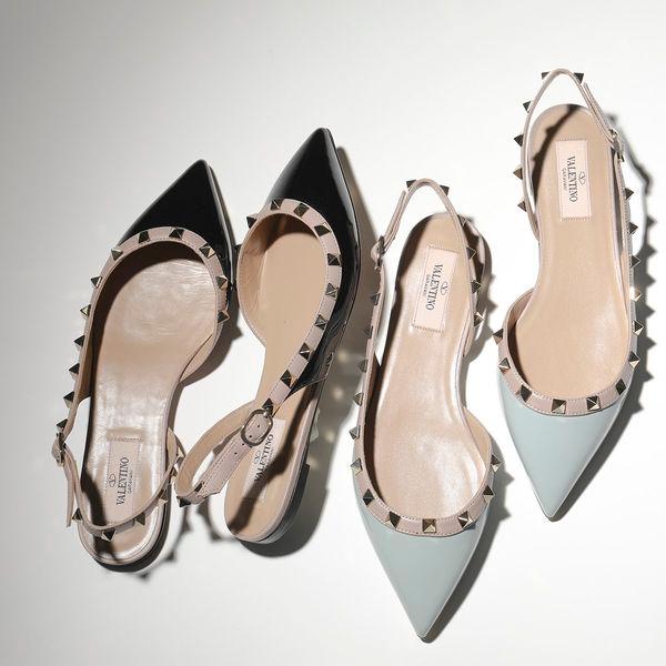 VALENTINO ヴァレンティノ ミュール SW2S0H13 VNW レディース エナメル  