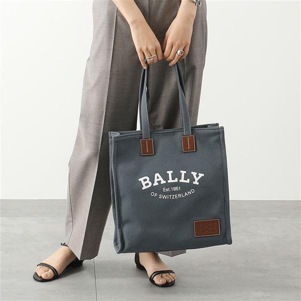 BALLY バリー トートバッグ CRYSTALIA ST クリスタリア レディース ショッピングバッグ ロゴ 鞄 ブルー