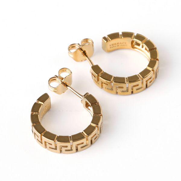 VERSACE ヴェルサーチ ピアス DG28199 DJMT メンズ グレカ VERSACE ヴェルサーチ ピアス DG28199 DJMT メンズ グレカ