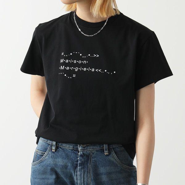 MAISON MARGIELA メゾンマルジェラ 半袖 Tシャツ S51GC0515 S22816 レディース フォントジェネレーター カットソー ロゴ T コットン 900 : 340520661 : インポートセレクトmusee - 通販 - Yahoo!ショッピング