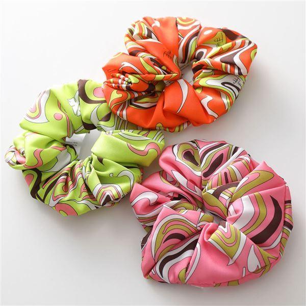 EMILIO PUCCI エミリオプッチ シュシュ HAIR TIE 2HAI49 2H471 EMILIO PUCCI エミリオプッチ シュシュ HAIR TIE 2HAI49 2H471