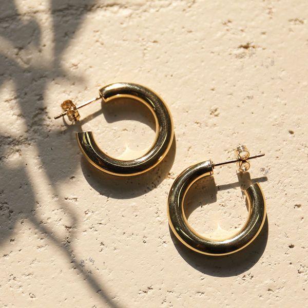LAURA LOMBARDI ローラロンバルディ ピアス MEDIUM HOOPS LAURA LOMBARDI ローラロンバルディ ピアス MEDIUM HOOPS