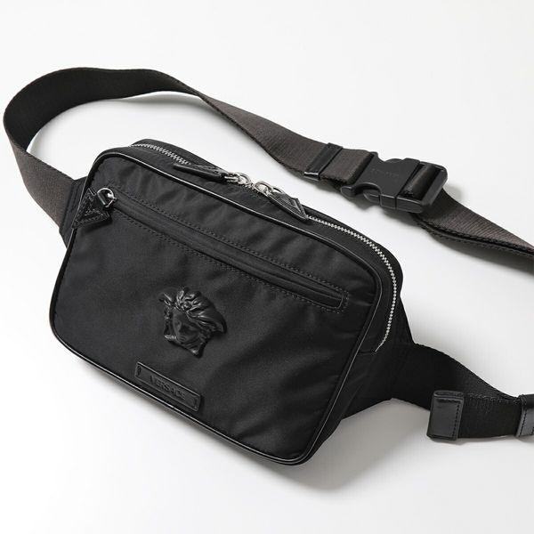 VERSACE ヴェルサーチ ベルトバッグ La Medusa Nylon Belt Bag DFB8580