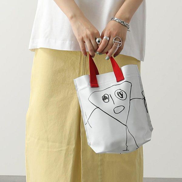 Plan C PLAN プランシー ハンドバッグ PILI AND BIANCA VERTICAL Plan C PLAN プランシー ハンドバッグ PILI AND BIANCA VERTICAL