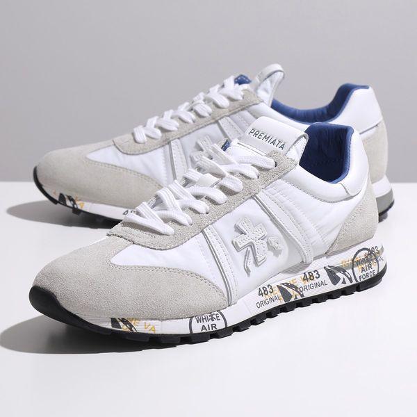 PREMIATA WHITE プレミアータ ホワイト スニーカー LUCY-D ルーシー 