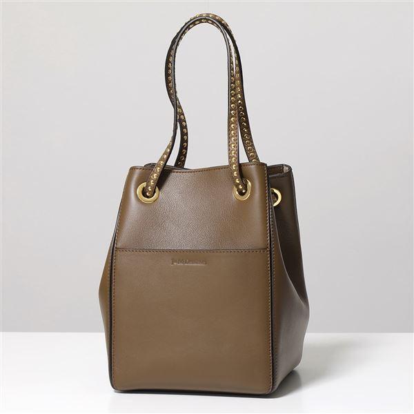 J&M DAVIDSON スタッズ付きレザーハンドバッグ J&M DAVIDSON・バッグ・MINI DAISY WITH STUDS ミニ デイジー ウィズ