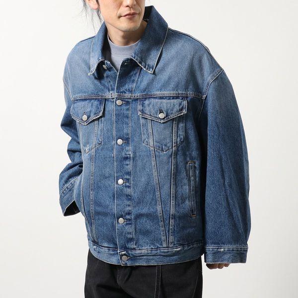 訳有 Acne Studios アクネストゥディオズ デニムジャケット C Fn Ux Outw メンズ 長袖 オーバーサイズ ヴィンテージ加工 Mid Blue Xxs Xs インポートセレクト Musee 通販 Yahoo ショッピング