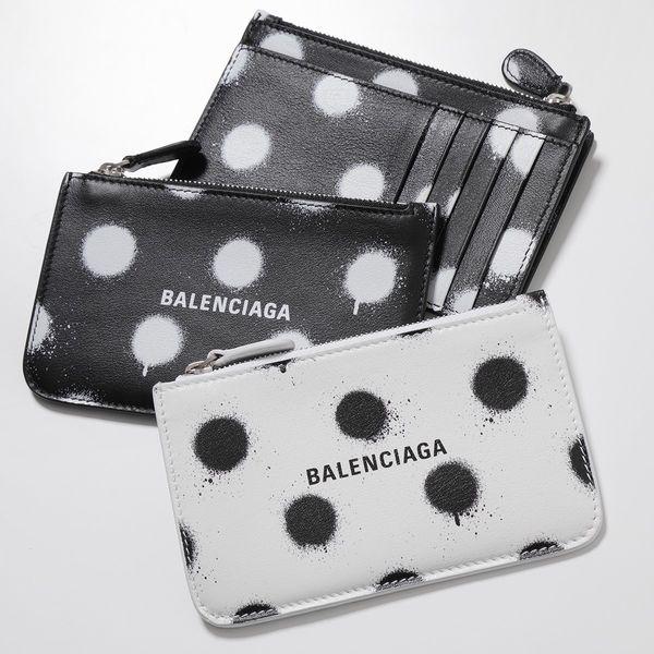 ま*っ様 ★画像確認下さい★BALENCIAGA バレンシアガドット柄キーケース ☆BALENCIAGA バレンシアガドット柄キーケース☆