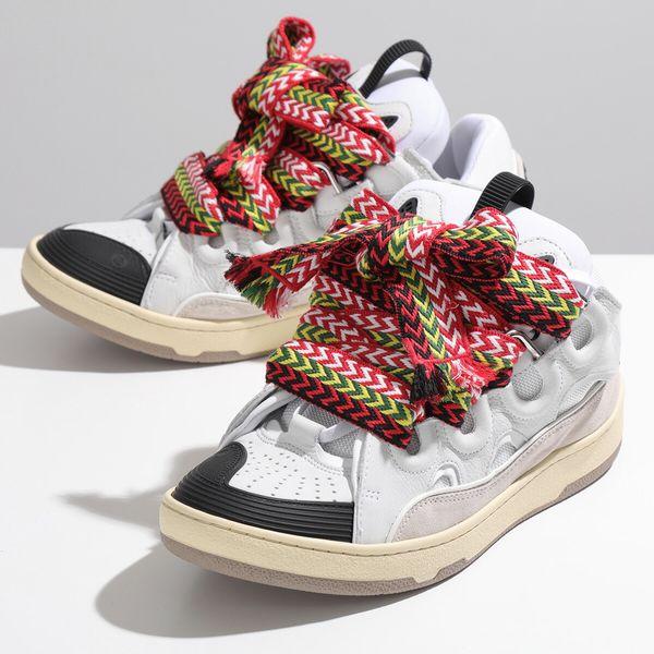 LANVIN ランバン スニーカー LEATHER CURB SNEAKERS カーブ LANVIN ランバン スニーカー LEATHER CURB SNEAKERS カーブ