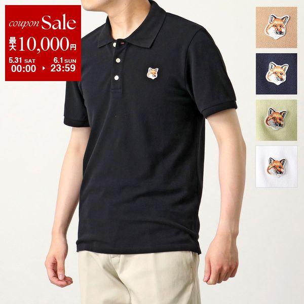 MAISON KITSUNE メゾンキツネ ポロシャツ LM00208KJ7002 メンズ MAISON KITSUNE メゾンキツネ ポロシャツ LM00208KJ7002 メンズ