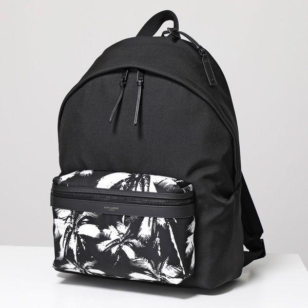 Saint Laurent サンローラン バックパック City シティ 9w0du メンズ リュック デイパック レザー 鞄 1070 Nero Bianco ブラック インポートセレクト Musee 通販 Yahoo ショッピング