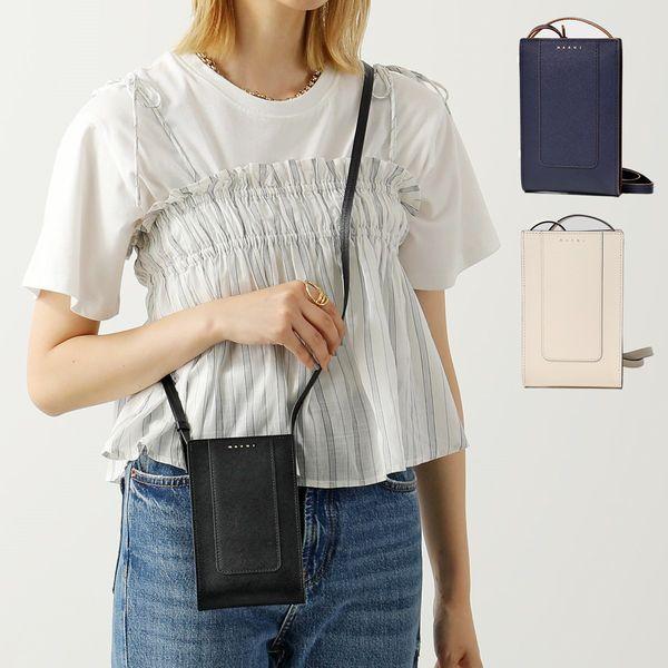 MARNI マルニ ショルダーバッグ サフィアーノ TEMO0023U0 LV520