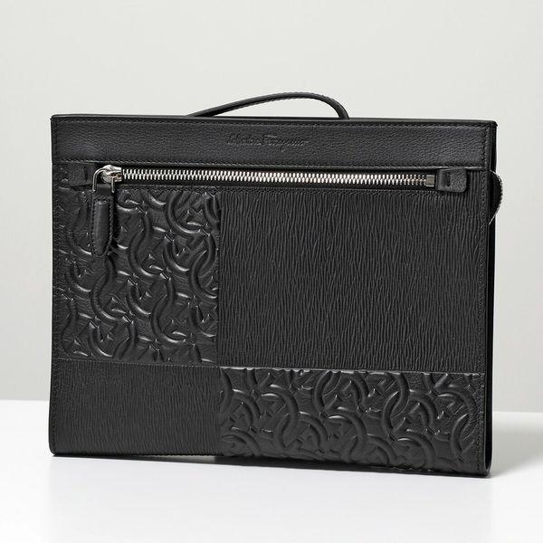 FERRAGAMO フェラガモ クラッチバッグ 24 0805 メンズ FERRAGAMO フェラガモ クラッチバッグ 24 0805 メンズ