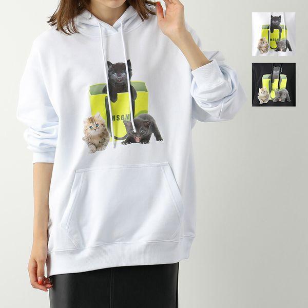 MSGM エムエスジーエム パーカー 3341MDM173 レディース プルオーバー  