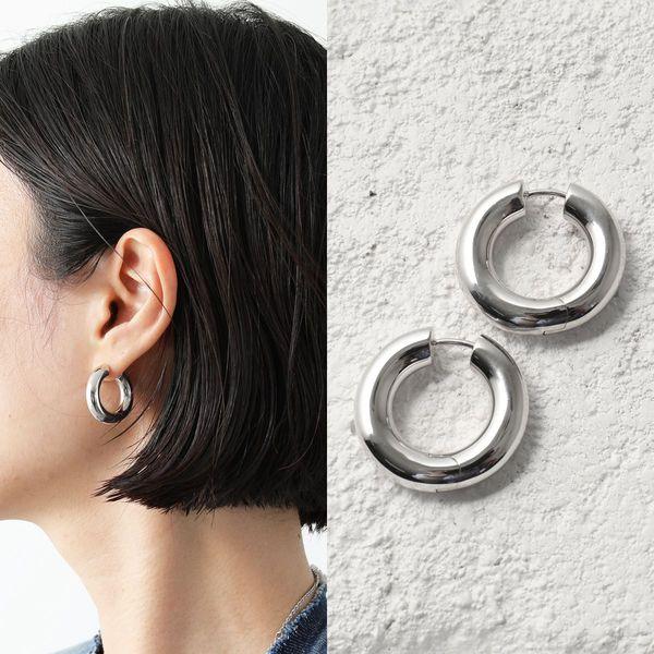 TOMWOOD トムウッド ピアス Chunky Hoops Medium チャンキーフープ ECH10352NA01S925 レディース  silver925 アクセサリー SILVER