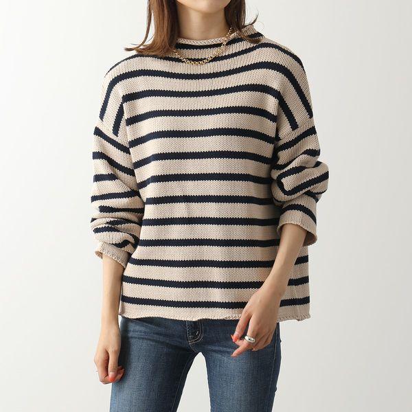 DEMYLEE デミリー ニット LAMIS STRIPE WSF22036ST レディース 