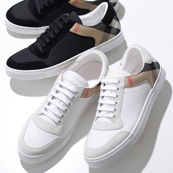 BURBERRY バーバリー スニーカー 8024125 8024124 メンズ レザー BURBERRY バーバリー スニーカー 8024125 8024124 メンズ レザー