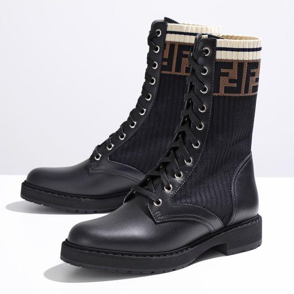 FENDI フェンディ バイカーブーツ ロココ 8T6780 A3H4 レディース  