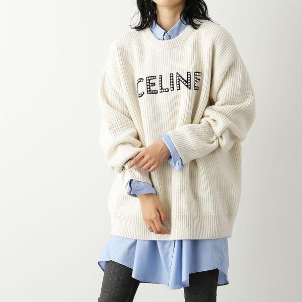 CELINE セリーヌ ニット セーター 2A68W642Q.01OW レディース CELINE セリーヌ ニット セーター 2A68W642Q.01OW レディース