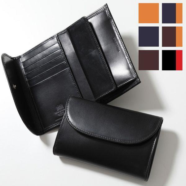 WhitehouseCox ホワイトハウスコックス 二つ折り財布 Small clutch purse S7660 BRIDLE メンズ  ブライドルレザー 小銭入れあり ミニ財布 カラー7色