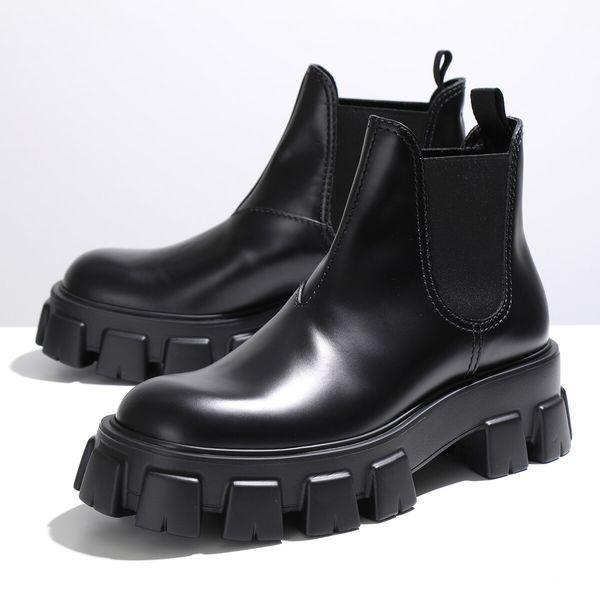 PRADA プラダ チェルシーブーツ 2TE174 B4L メンズ モノリス PRADA プラダ チェルシーブーツ 2TE174 B4L メンズ モノリス