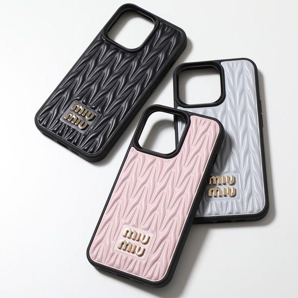 miu MIUMIU ミュウミュウ iPhone13Pro 専用ケース 5ZH149 2FPP miu MIUMIU ミュウミュウ iPhone13Pro 専用ケース 5ZH149 2FPP