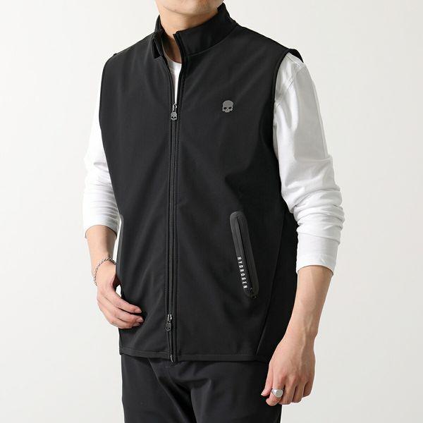 HYDROGEN ネイビー ベスト M ゴルフウェア HYDROGEN GOLF ベスト XL