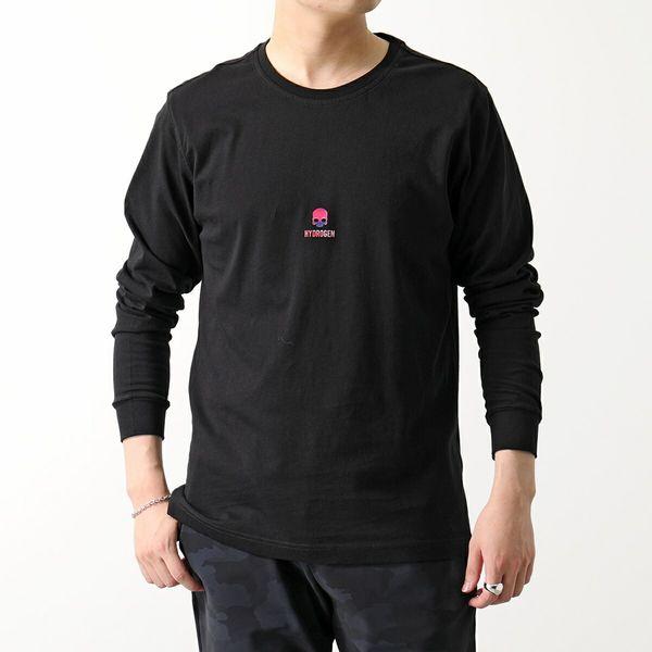 HYDROGEN ハイドロゲン 長袖Tシャツ 310611 SKULL TEE LS メンズ 
