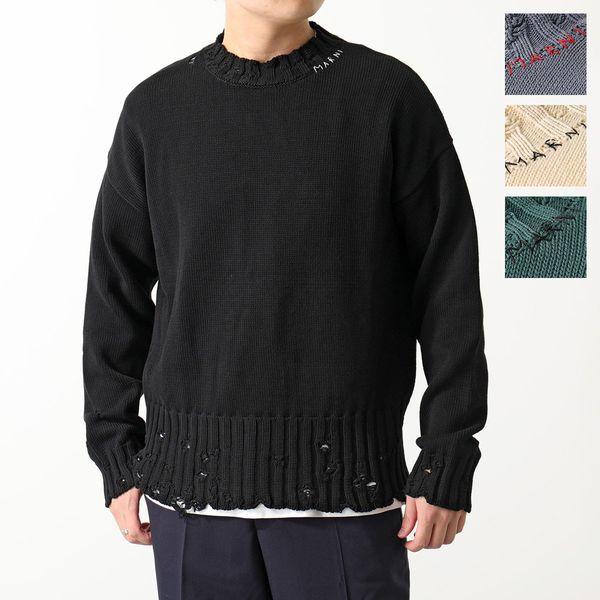MARNI マルニ セーター GCMG0210A0 UFC652 メンズ クルーネック MARNI マルニ セーター GCMG0210A0 UFC652 メンズ クルーネック