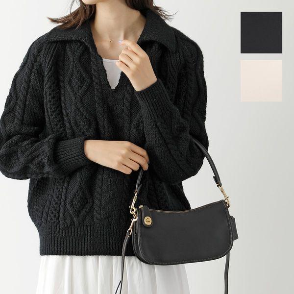 【美品！】COACHメンズショルダーバッグ（ストライプデザインブラックカラー） コーチ バッグ メンズ ショルダーバッグ アウトレット