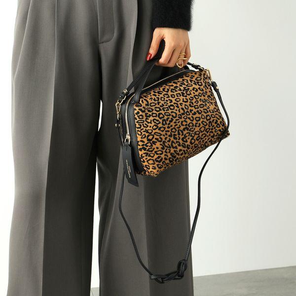 GIANNI CHIARINI バッグ ALIFA M レオパード