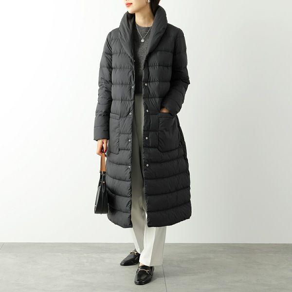 WOOLRICH ウールリッチ ダウンコート ELLIS COAT エリス WWOU0658FR UT2635 レディース ライトダウン  マキシロング丈 100/BLACK