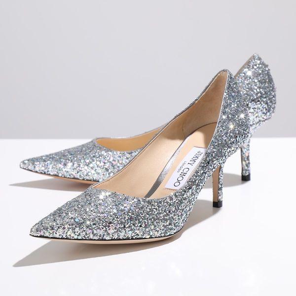 JIMMY CHOO LOVE65 グリッターパンプス