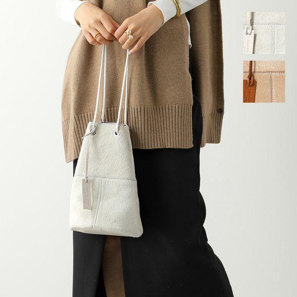 MARCO MASI マルコ・マージ巾着ショルダーバッグアイボリー