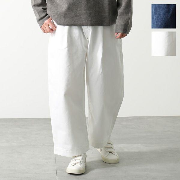 定番】STUDIO NICHOLSON タックボリュームアンクルパンツ-